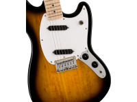 Fender Squier Sonic Mustang Maple Fingerboard White Pickguard 2-Color Sunburst Fender Squier Sonic Mustang Maple Fingerboard White Pickguard 2-Color Sunburst